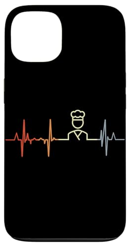 Vintage Bäcker Kardiogramm Bäckereiangestellte Pulsschlag Hülle für iPhone 13 von Witzige Bäckereiangestellte Grafik Shirts