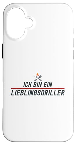 Lieblingsgriller Grillfans Grill Gadgets Grillliebhaber Hülle für iPhone 16 Plus Lieblingsgriller Grillfans Grill Gadgets Grillliebhaber Hülle für iPhone 16 Plus von Witzige Geschenke für Grillfans & Grillliebhaber