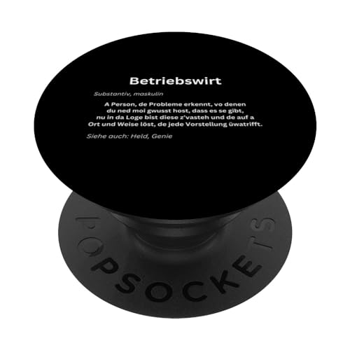 Österreich Austria Mundart Dialekt - Betriebswirt PopSockets Klebender PopGrip Österreich Austria Mundart Dialekt - Betriebswirt PopSockets Klebender PopGrip von Witzige Geschenke für Österreicher