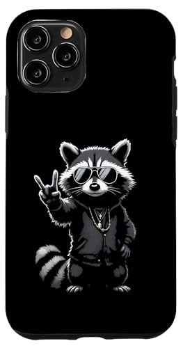 Rock Musik Outfit Retro Vintage Design Lustiges Waschbär Hülle für iPhone 11 Pro Rock Musik Outfit Retro Vintage Design Lustiges Waschbär Hülle für iPhone 11 Pro von Witzige Waschbär Rock Grafik Herren Damen Kinder