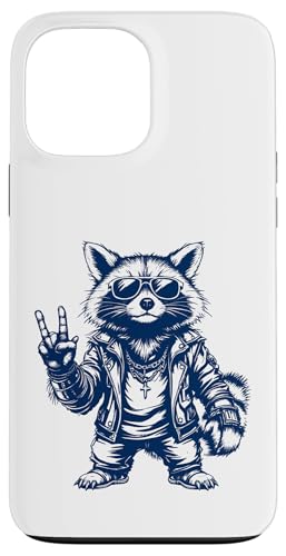 Rock Musik Outfit Retro Vintage Design Lustiges Waschbär Hülle für iPhone 13 Pro Max Rock Musik Outfit Retro Vintage Design Lustiges Waschbär Hülle für iPhone 13 Pro Max von Witzige Waschbär Rock Grafik Herren Damen Kinder