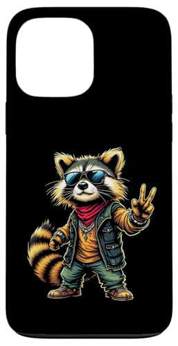 Rock Musik Outfit Retro Vintage Design Lustiges Waschbär Hülle für iPhone 13 Pro Max Rock Musik Outfit Retro Vintage Design Lustiges Waschbär Hülle für iPhone 13 Pro Max von Witzige Waschbär Rock Grafik Herren Damen Kinder