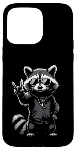 Rock Musik Outfit Retro Vintage Design Lustiges Waschbär Hülle für iPhone 15 Pro Max Rock Musik Outfit Retro Vintage Design Lustiges Waschbär Hülle für iPhone 15 Pro Max von Witzige Waschbär Rock Grafik Herren Damen Kinder