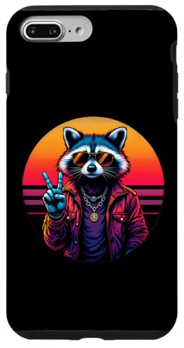 Rock Musik Outfit Retro Vintage Design Lustiges Waschbär Hülle für iPhone 7 Plus/8 Plus Rock Musik Outfit Retro Vintage Design Lustiges Waschbär Hülle für iPhone 7 Plus/8 Plus von Witzige Waschbär Rock Grafik Herren Damen Kinder