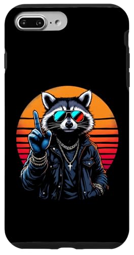 Rock Musik Outfit Retro Vintage Design Lustiges Waschbär Hülle für iPhone 7 Plus/8 Plus Rock Musik Outfit Retro Vintage Design Lustiges Waschbär Hülle für iPhone 7 Plus/8 Plus von Witzige Waschbär Rock Grafik Herren Damen Kinder