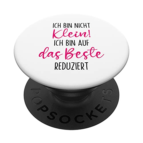 Lustige Spruch Ich Bin Nicht Klein Ich Bin Auf Das Beste Red PopSockets mit austauschbarem PopGrip von Witzige und Lustige Sprüche