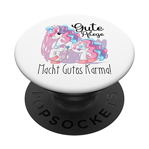 Pflegerin Spruch Geschenk Altenpfleger Frauen Geschenkidee P PopSockets mit austauschbarem PopGrip von Witzige und Lustige Sprüche