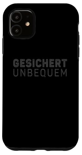 GESICHERT UNBEQUEM – Mutig und Selbstbewusst Hülle für iPhone 11 GESICHERT UNBEQUEM – Mutig und Selbstbewusst Hülle für iPhone 11 von Witziges Geschenk für starke Persönlichkeiten