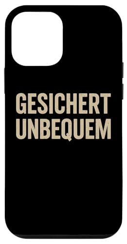 GESICHERT UNBEQUEM – Mutig und Selbstbewusst Hülle für iPhone 12 mini GESICHERT UNBEQUEM – Mutig und Selbstbewusst Hülle für iPhone 12 mini von Witziges Geschenk für starke Persönlichkeiten