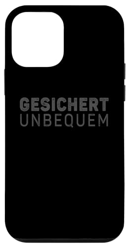 GESICHERT UNBEQUEM – Mutig und Selbstbewusst Hülle für iPhone 12 mini von Witziges Geschenk für starke Persönlichkeiten