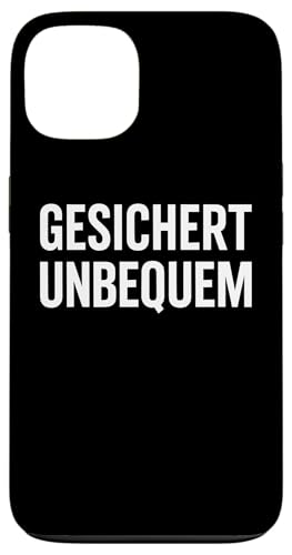 GESICHERT UNBEQUEM – Mutig und Selbstbewusst Hülle für iPhone 13 GESICHERT UNBEQUEM – Mutig und Selbstbewusst Hülle für iPhone 13 von Witziges Geschenk für starke Persönlichkeiten