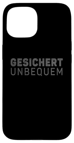 GESICHERT UNBEQUEM – Mutig und Selbstbewusst Hülle für iPhone 15 GESICHERT UNBEQUEM – Mutig und Selbstbewusst Hülle für iPhone 15 von Witziges Geschenk für starke Persönlichkeiten