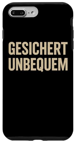 GESICHERT UNBEQUEM – Mutig und Selbstbewusst Hülle für iPhone 7 Plus/8 Plus GESICHERT UNBEQUEM – Mutig und Selbstbewusst Hülle für iPhone 7 Plus/8 Plus von Witziges Geschenk für starke Persönlichkeiten