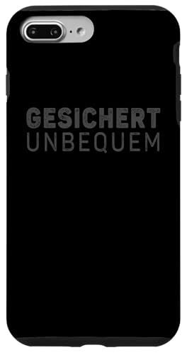 GESICHERT UNBEQUEM – Mutig und Selbstbewusst Hülle für iPhone 7 Plus/8 Plus GESICHERT UNBEQUEM – Mutig und Selbstbewusst Hülle für iPhone 7 Plus/8 Plus von Witziges Geschenk für starke Persönlichkeiten