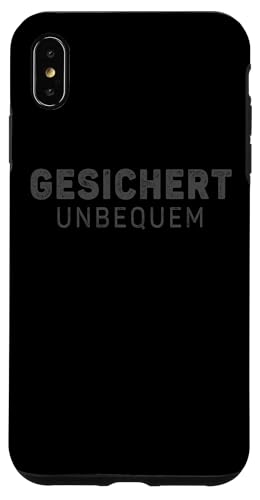 GESICHERT UNBEQUEM – Mutig und Selbstbewusst Hülle für iPhone XS Max GESICHERT UNBEQUEM – Mutig und Selbstbewusst Hülle für iPhone XS Max von Witziges Geschenk für starke Persönlichkeiten