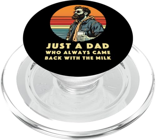 Lustiges Vatertag Outfit für Milch Trinker Papa Vater Outfit PopSockets PopGrip für MagSafe Lustiges Vatertag Outfit für Milch Trinker Papa Vater Outfit PopSockets PopGrip für MagSafe von Witziges Milch Papa I Dad Humor Grafik I Vatertag