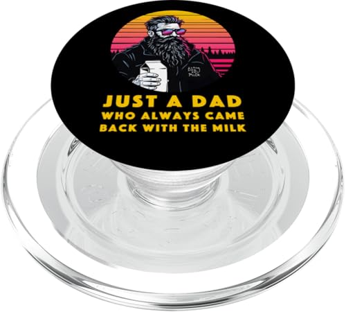 Lustiges Vatertag Outfit für Milch Trinker Papa Vater Outfit PopSockets PopGrip für MagSafe Lustiges Vatertag Outfit für Milch Trinker Papa Vater Outfit PopSockets PopGrip für MagSafe von Witziges Milch Papa I Dad Humor Grafik I Vatertag