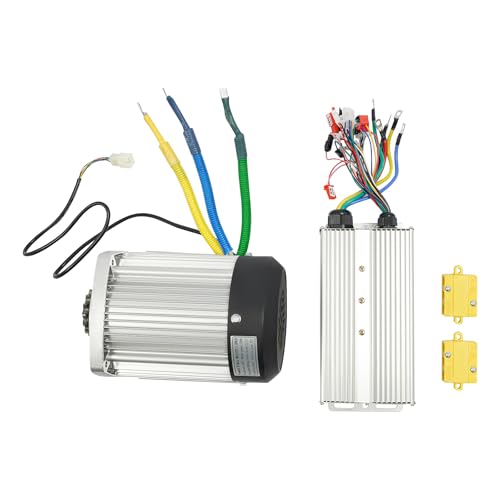 1500W 60V Elektro-Brushless Motor Kit 3500r/min mit DC Elektromotor & Controller DIY-Umrüstkit für E-Scooter Dirt Bikes Elektroroller 1500W 60V Elektro-Brushless Motor Kit 3500r/min mit DC Elektromotor & Controller DIY-Umrüstkit für E-Scooter Dirt Bikes Elektroroller von Wiyuer