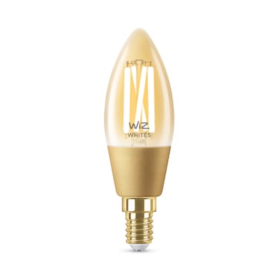 WiZ 25W E14 Kerzenform Filament Amber (TW) Einzelpack von Wiz