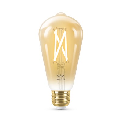 WiZ 50W E27 Edisonform Filament Amber (TW) Einzelpack von Wiz