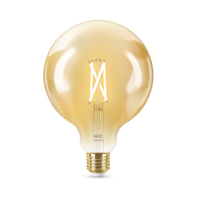 WiZ 50W E27 Globeform Filament Amber (TW) Einzelpack von Wiz