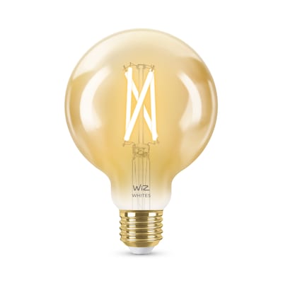 WiZ 50W E27 Globeform Filament Amber (TW) Einzelpack von Wiz