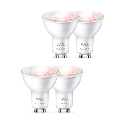 WiZ 50W GU10 Spot Tunable White & Color, 4er Pack von Wiz