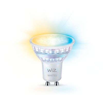 WiZ GU10 LED-Lampe Tunable White 50W Glas Einzelpack WiZ GU10 LED-Lampe Tunable White 50W Glas Einzelpack von Wiz