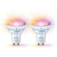 WiZ GU10 LED-Lampe Tunable White & Color 50W Glas Zweierpack WiZ GU10 LED-Lampe Tunable White & Color 50W Glas Zweierpack von Wiz