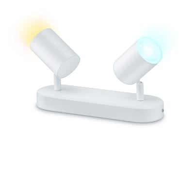 WiZ IMAGEO Spots Deckenleuchte Tunable White 2x5W Weiß Einzelpack von Wiz