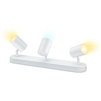 WiZ IMAGEO Spots Deckenleuchte Tunable White 3x5W Weiß Einzelpack WiZ IMAGEO Spots Deckenleuchte Tunable White 3x5W Weiß Einzelpack von Wiz