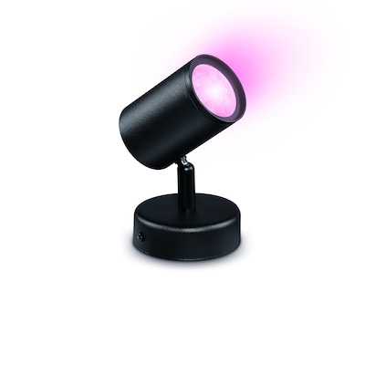 WiZ IMAGEO Spots Deckenleuchte Tunable White & Color 1x5W Schwarz Einzelpack von Wiz