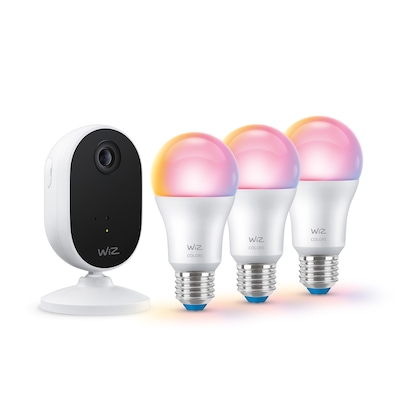 WiZ Indoor Security Kamera Starter Kit mit WiFi Einzelpack Testsieger StiWa01/24 von Wiz