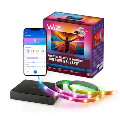 WiZ Sync box starter kit 75"-85" EU WiZ Sync box starter kit 75"-85" EU von Wiz