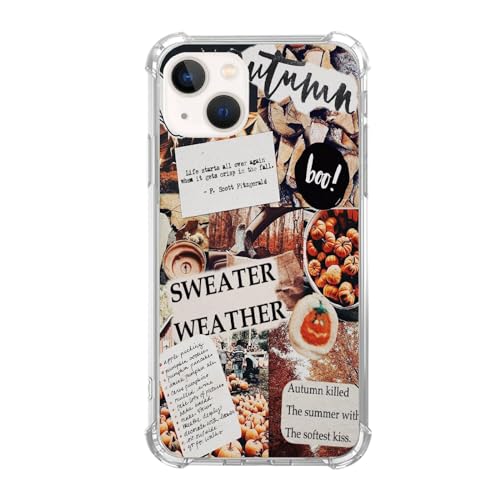 Wizeyake Ästhetische Herbst Kürbis Collage Handyhülle Kompatibel mit iPhone 15 Plus, Herbstwetter Collage Trendy Cool Girl Boy Hülle für iPhone 15 Plus, Silikon Stoßfest TPU Bumper Case Wizeyake Ästhetische Herbst Kürbis Collage Handyhülle Kompatibel mit iPhone 15 Plus, Herbstwetter Collage Trendy Cool Girl Boy Hülle für iPhone 15 Plus, Silikon Stoßfest TPU Bumper Case von Wizeyake