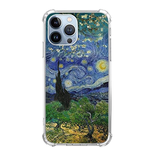 Wizeyake Van Gogh Paintings Handyhülle Kompatibel mit iPhone 13 Pro Max, Drei Kunstwerke von Van Gogh Art Trendy Cool Girl Boy Hülle für iPhone 13 Pro Max, Silikon Stoßfest TPU Bumper Case Wizeyake Van Gogh Paintings Handyhülle Kompatibel mit iPhone 13 Pro Max, Drei Kunstwerke von Van Gogh Art Trendy Cool Girl Boy Hülle für iPhone 13 Pro Max, Silikon Stoßfest TPU Bumper Case von Wizeyake