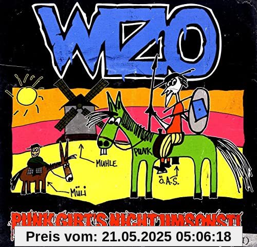 Punk Gibt'S Nicht Umsonst! (Ltd Blue Vinyl) [Vinyl LP] von Wizo