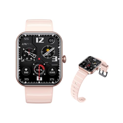 Wizvox 2025 Fitness Uhr Damen - 𝐃𝐢𝐚𝐛𝐞𝐭𝐢𝐜 𝐰𝐚𝐭𝐜𝐡 50 Sportmodi 1.9" Blutdruckmessgerät Mit EKG Festtagsgeschenk F21pro0510,pink Wizvox 2025 Fitness Uhr Damen - 𝐃𝐢𝐚𝐛𝐞𝐭𝐢𝐜 𝐰𝐚𝐭𝐜𝐡 50 Sportmodi 1.9" Blutdruckmessgerät Mit EKG Festtagsgeschenk F21pro0510,pink von Wizvox