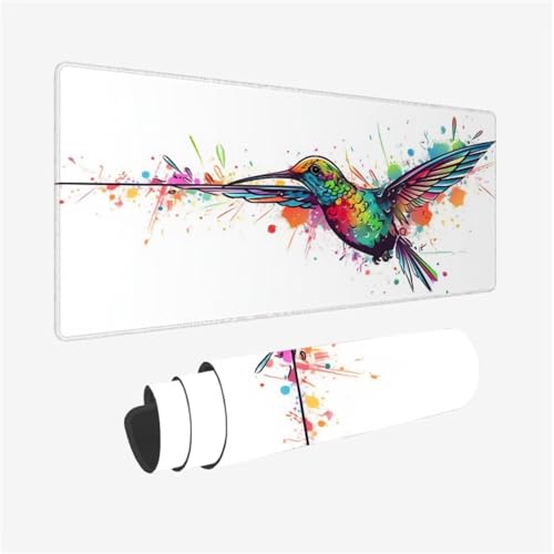 Vogel Mousepad, Farbe Mauspad XXL 900x300mm, Schreibtischunterlage mit Vernähte Kanten und rutschfeste Gummibasis, WassXerdicht Anti-Rutsch Mouse Pad für Gaming, PC Zubehör, Gifts for Women,Model987 Vogel Mousepad, Farbe Mauspad XXL 900x300mm, Schreibtischunterlage mit Vernähte Kanten und rutschfeste Gummibasis, WassXerdicht Anti-Rutsch Mouse Pad für Gaming, PC Zubehör, Gifts for Women,Model987 von Wjffnzbz