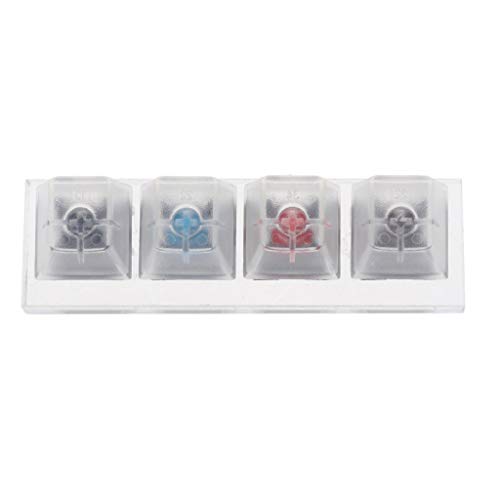 Wjsdsg 4 Gateron MX Schalter Set Acryl Mechanische Tastaturen Durchscheinend Klar Sampler Tester Mechanisch Für Schlüsselschalter Set von Wjsdsg