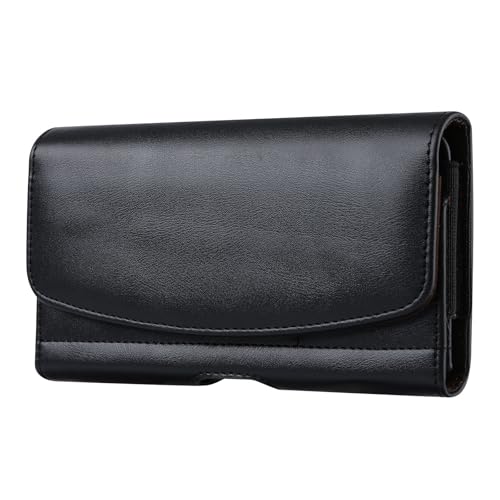 PU-Leder für Herren, horizontale Trage, Handy-Gürtelclip, Kreditkartenhalter für Hülle, Geldbörse, Münzgeldbörse PU-Leder für Herren, horizontale Trage, Handy-Gürtelclip, Kreditkartenhalter für Hülle, Geldbörse, Münzgeldbörse von Wkldjf