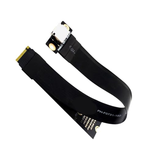Wkldjf Flexibler NVME Zu SFF-8611 SFF-8612 Weibliches Adapterkabel Easy Installation Und Flexibles Kabel von Wkldjf