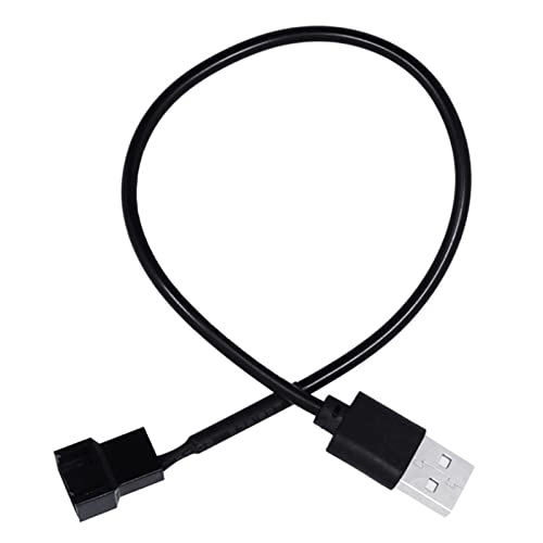 Wkldjf USB Bis 4Pin Lüfterkabel USB CPU Lüfteradapterkabel Für Laptop Notebook Lüfter 5V Netzteil 30 Cm/11 8 Zoll von Wkldjf