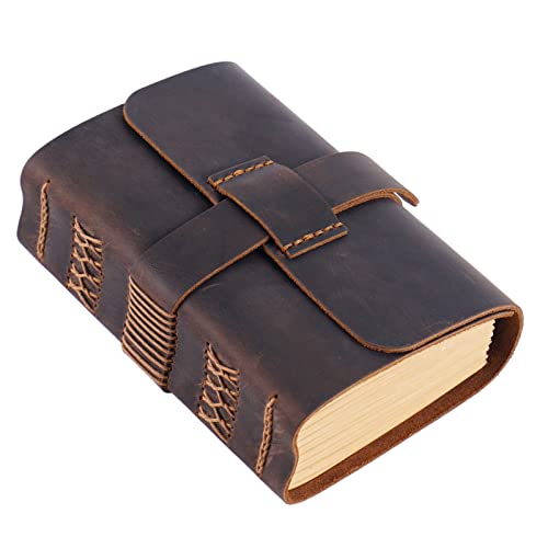 Wkldjf Vintage-Tagebuch, Notizblock, geprägtes Leder, dickes augenschonendes Kraftpapier für Lehrer, Journaling, Schreiben Wkldjf Vintage-Tagebuch, Notizblock, geprägtes Leder, dickes augenschonendes Kraftpapier für Lehrer, Journaling, Schreiben von Wkldjf