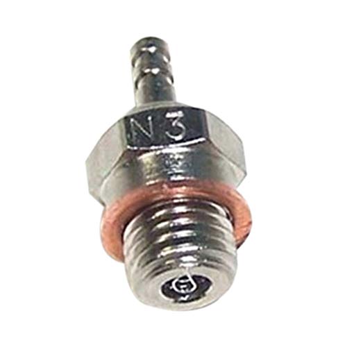 Wlauqueta N3 Glühkerze für 70117 1/10 1/8 RC Nitro Motorteile von Wlauqueta