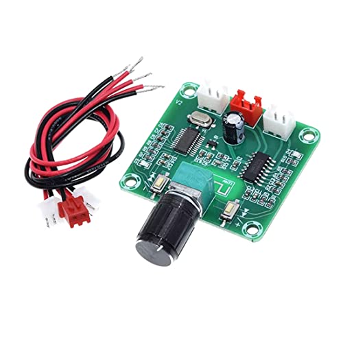 Wlauqueta PAM8403 2 x 5 W Bluetooth 5.0 Stereo Mini-Karte, digitaler Verstärker, Doppelklasse D, DC5 V AMP von Wlauqueta