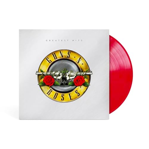 Guns N' Roses Greatest Hits Exclusive Limited Edition Red Rose Color Vinyl 2xLP Record von Wm Excl