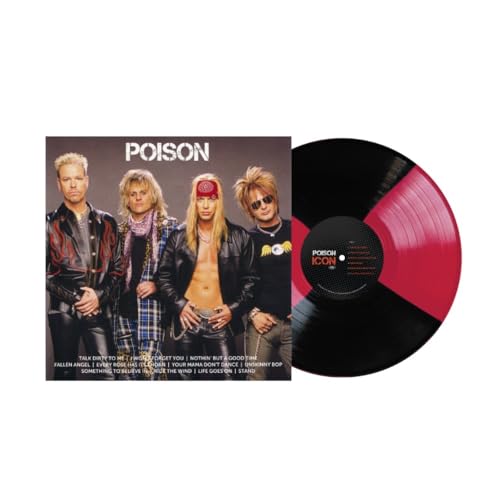 ICON Rock Exclusive Limited Red/Black Color Vinyl LP Record von Wm Excl