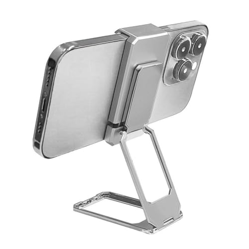 1 x Teleskop-Ständer, zusammenklappbar, Metall-Ständer, Metallschnalle, für Handy, Schreibtisch, M3d2, ohne tragbar 1 x Teleskop-Ständer, zusammenklappbar, Metall-Ständer, Metallschnalle, für Handy, Schreibtisch, M3d2, ohne tragbar von Wmool