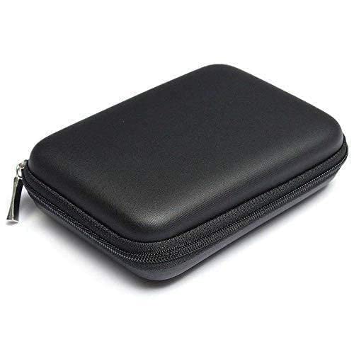 Externer Speicher Hard Case HDD SSD Tasche Für 2.5 Festplatte Power Bank USB Kabel Schwarz Bank Ladegerät Kopfhörer Hüllen Power Kopfhörer Externer Speicher Hard Case HDD SSD Tasche Für 2.5 Festplatte Power Bank USB Kabel Schwarz Bank Ladegerät Kopfhörer Hüllen Power Kopfhörer von Wmool